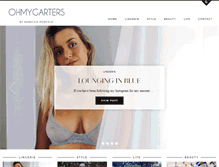 Tablet Screenshot of ohmygarters.com
